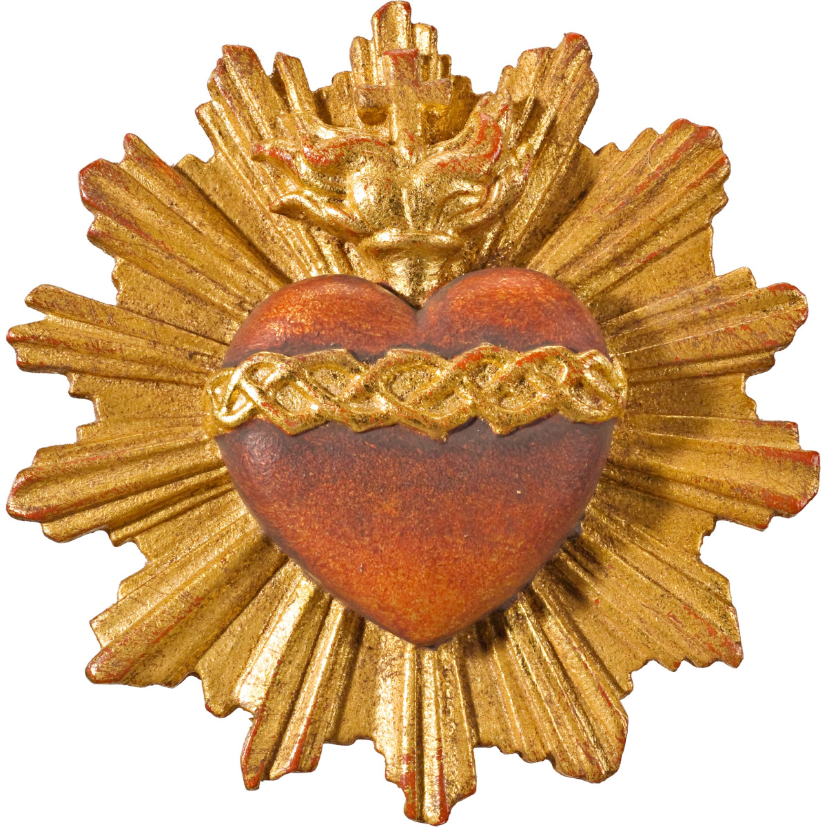 Sacrado Corazón de Jesús con aureola